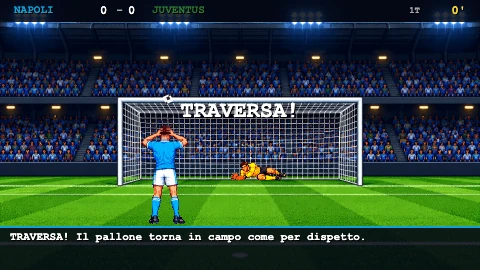 Lucca in ginocchio, la scritta «Traversa!»